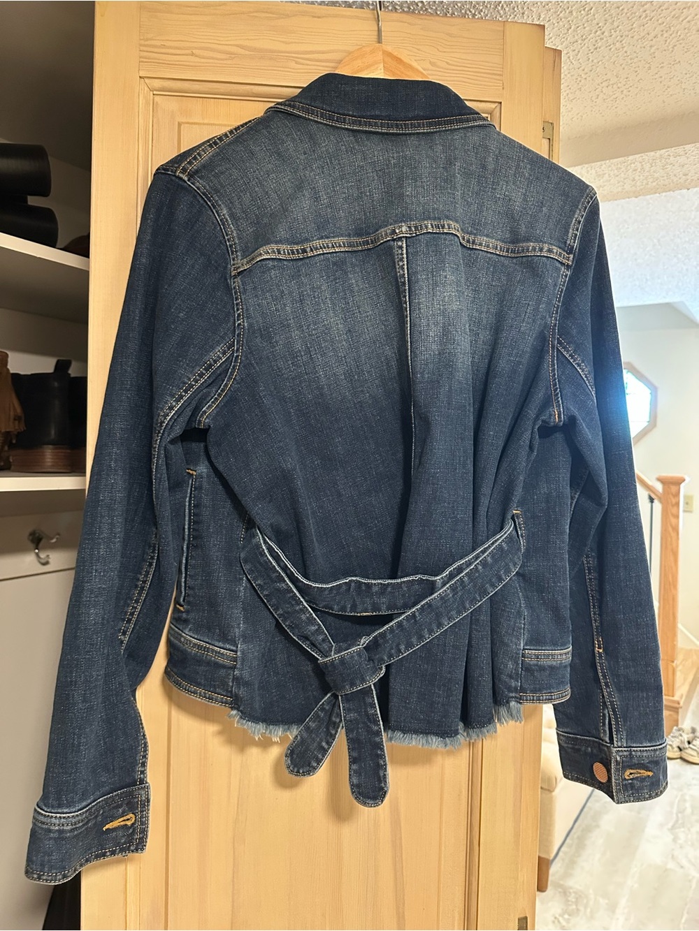 CAbi Dark Wash Denim Jacket - Picture 2 of 3